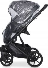 Дитяча коляска 2 в 1 Riko Nesa 01 Pearl Pink (рожева шкіра (перламутр) - рожева тканина)